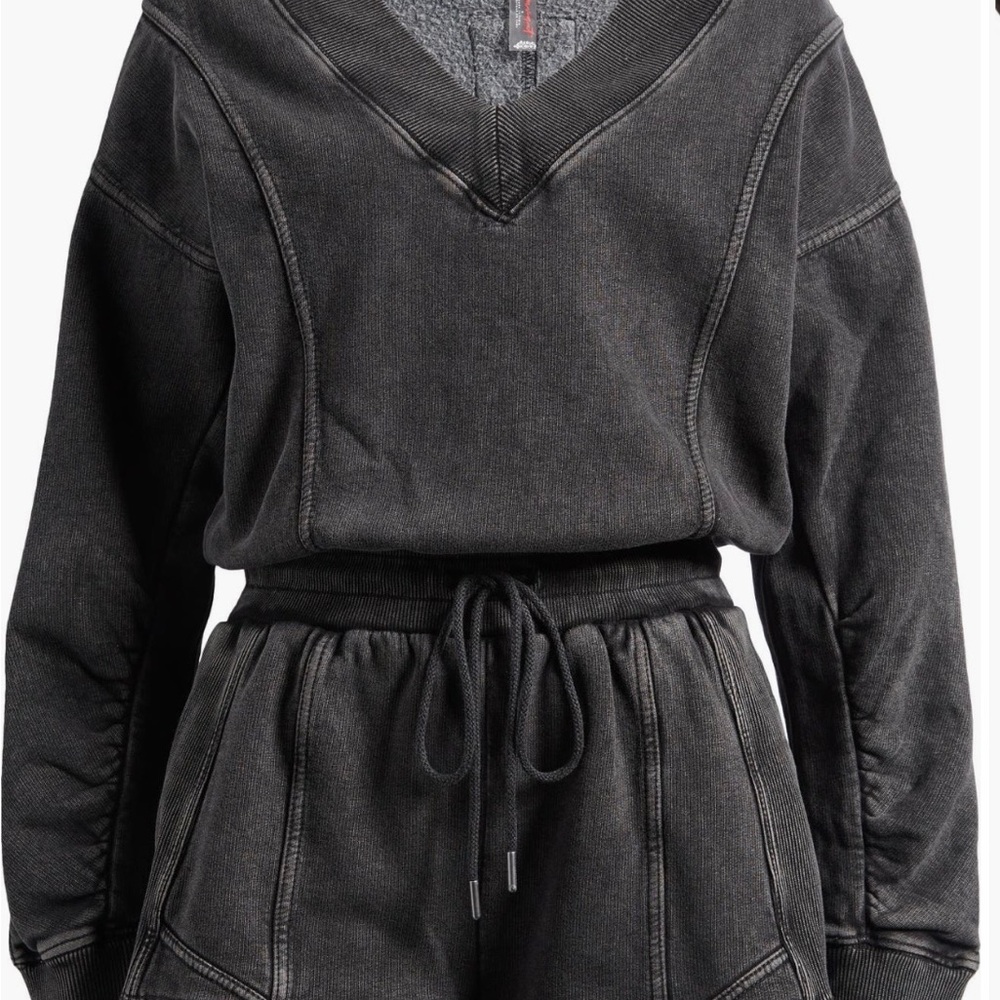 Free People Movement Intercept Sweatshirt Romper